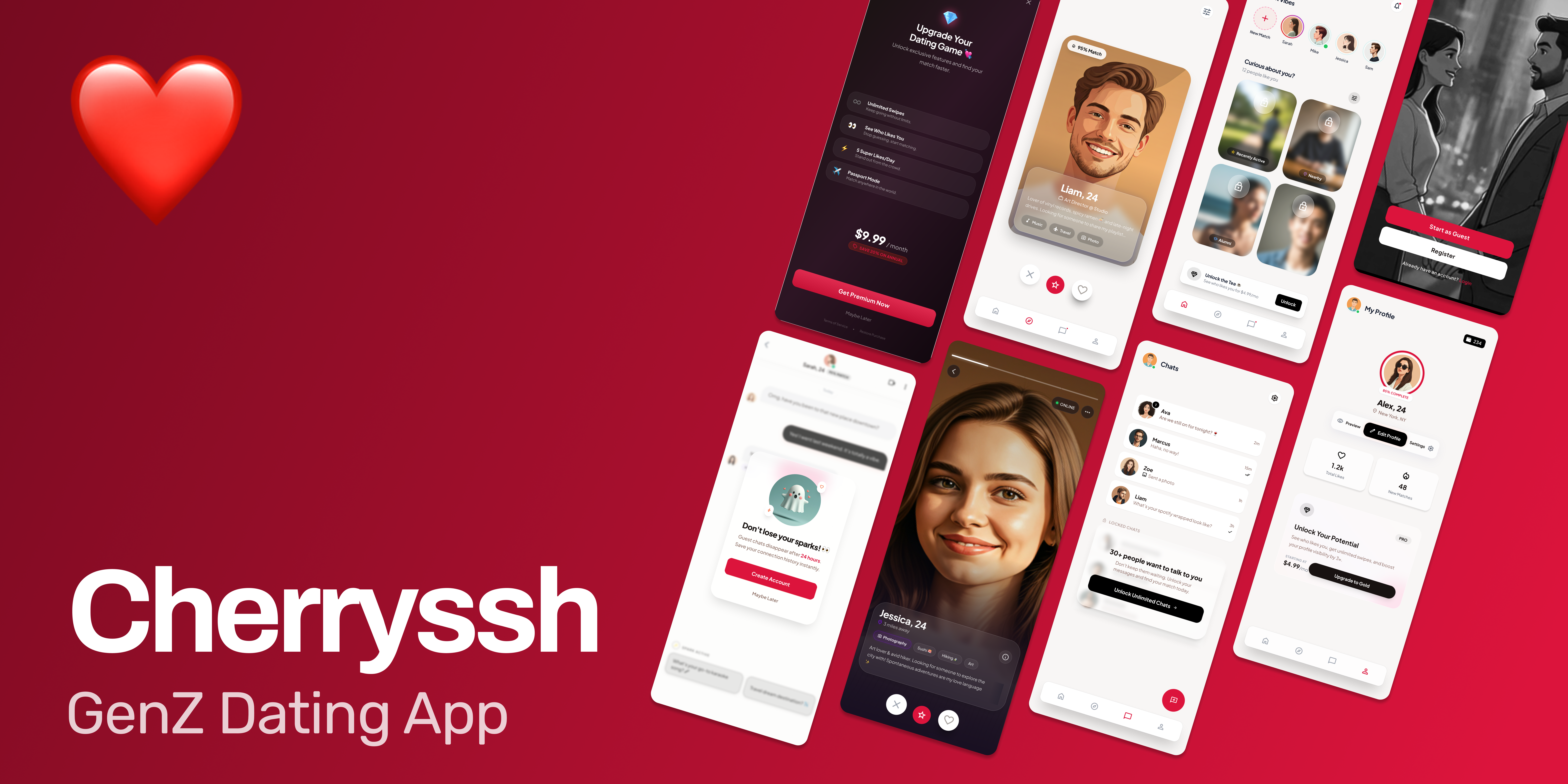 Cherrysh Dating App preview
